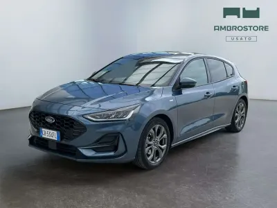 Usata Ford Focus ST-Line 125 CV (91 kW) 2023 Chrome blue Berlina