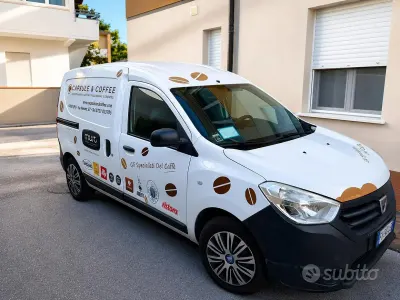 Usata Dacia Dokker 75 CV (55 kW) 2017 Bianco Monovolume