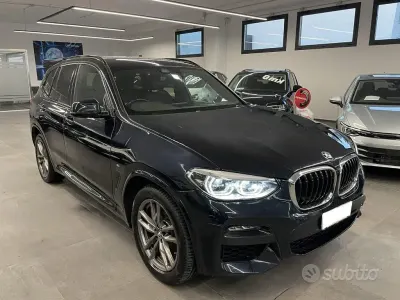 Usata BMW X3 M Sport 190 CV (139 kW) 2021 Blu SUV
