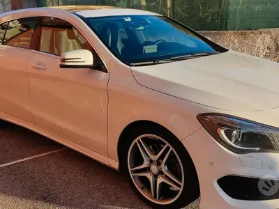 Usata Mercedes CLA220 AMG 177 CV (130 kW) 2015 Bianco Coupé