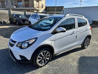 Usata Opel Karl Rocks S 75 CV (55 kW) 2017 Bianco Utilitaria