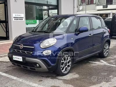 Begagnad Fiat 500L Cross 95 HK (69 kW) 2020 Blå Minibuss