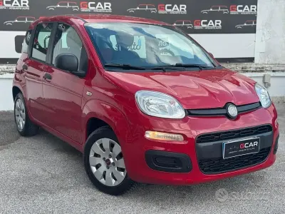 Usata Fiat Panda Easy 69 CV (50 kW) 2012 Rosso Utilitaria