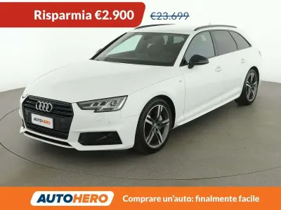 Begagnad Audi A4 Sport 190 HK (139 kW) 2018 Vit Kombi
