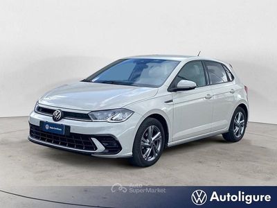 Usata VW Polo R-line 95 CV (69 kW) 2023 Beige Utilitaria