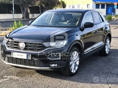 Usata VW T-Roc Advance 150 CV (110 kW) 2018 Nero SUV