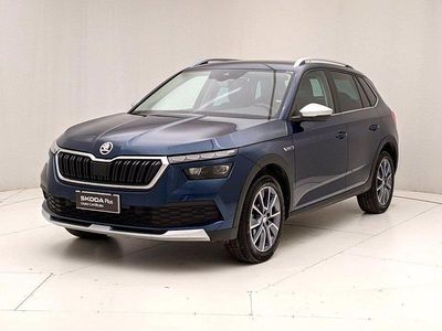 Occasion Skoda Kamiq ScoutLine 90 ch (66 kW) 2021 Bleue SUV