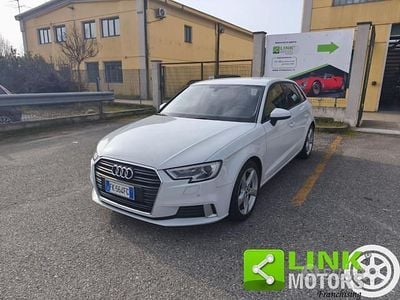 Usata Audi A3 Sport 116 CV (85 kW) 2017 Bianco Berlina