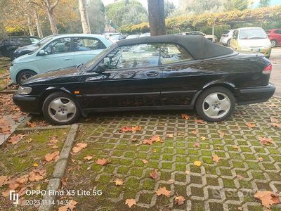 Usata Saab 9-3 Cabriolet 131 CV (96 kW) 1998 Nero Cabrio