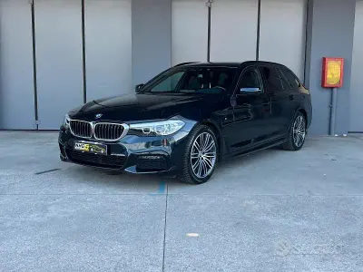 Usata BMW 520 M Sport 190 CV (139 kW) 2020 Bluazzurro Station wagon