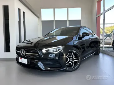 Usata Mercedes CLA200 Premium 150 CV (110 kW) 2022 Nero Coupé