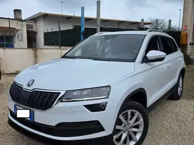 Usata Skoda Karoq Style 150 CV (110 kW) 2018 Bianco SUV