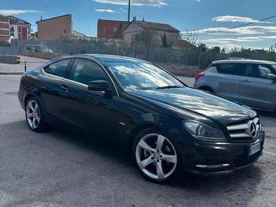 Usata Mercedes C220 Avantgarde 2012 Nero Coupé