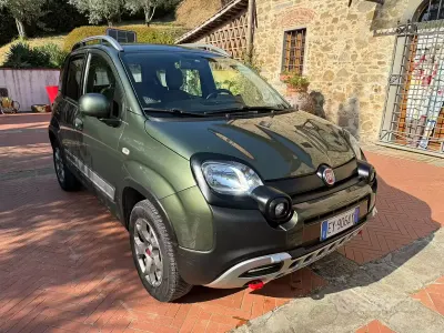 Usata Fiat Panda Cross Cross 90 CV (66 kW) 2015 Verde Utilitaria