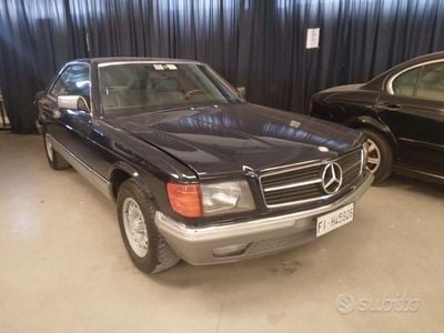 Usata Mercedes 500 245 CV (180 kW) 1985 Blu/azzurro Coupé