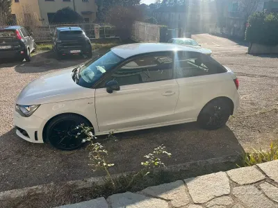 Usata Audi A1 S-Line 90 CV (66 kW) 2014 Bianco Utilitaria