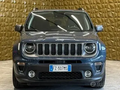 Usata Jeep Renegade Limited 120 CV (88 kW) 2019 Blu/azzurro SUV