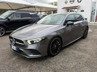 Usata Mercedes A180 Premium Plus 116 CV (85 kW) 2018 Grigio Berlina