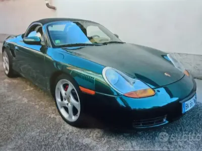 Usata Porsche Boxster S 252 CV (185 kW) 2000 Verde Cabrio