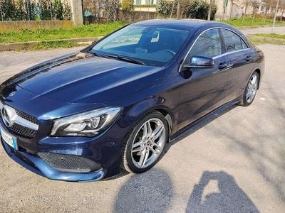 Usata Mercedes CLA180 Executive 109 CV (80 kW) 2017 Blu Berlina