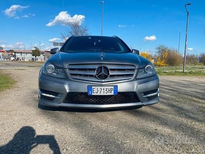 Usata Mercedes C250 Avantgarde 204 CV (150 kW) 2011 Grigio Station wagon