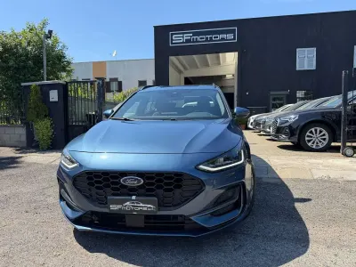 Usata Ford Focus ST 125 CV (91 kW) 2023 Blu/azzurro Station wagon