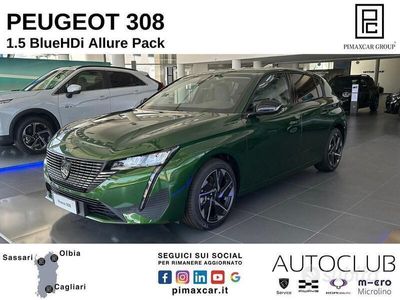 usata Peugeot 308 1.5 bluehdi Allure Pack s&s 130cv eat8