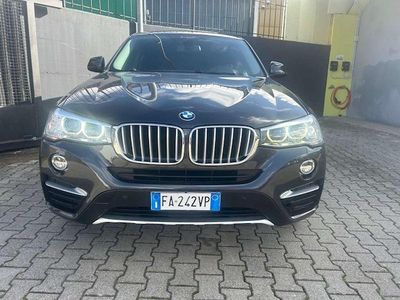 Usata BMW X4 190 CV (139 kW) 2015 Nero SUV