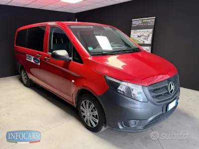 Usata Mercedes Vito Business 88 CV (64 kW) 2019 Rosso pastello Furgone