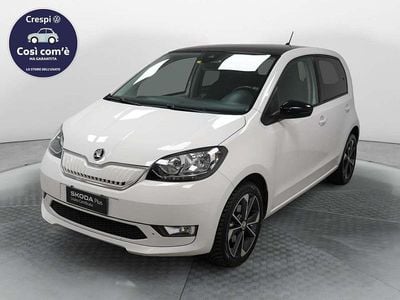 Usata Skoda Citigo-e IV Style 61 kW (83 CV) 2020 Bianco Utilitaria