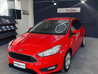 Usata Ford Focus 100 CV (73 kW) 2016 Rosso Berlina