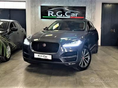 Usata Jaguar F-Pace Portfolio 180 CV (132 kW) 2017 Grigio SUV