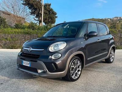 Usata Fiat 500L Trekking 85 CV (62 kW) 2015 Grigio Monovolume