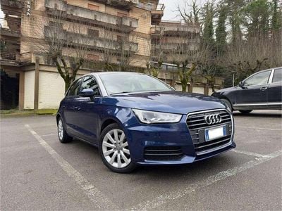 Usata Audi A1 Sportback Ambiente 116 CV (85 kW) 2016 Blu/azzurro Utilitaria