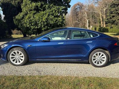 Usata Tesla Model S 389 kW (530 CV) 2017 Blu/azzurro Utilitaria