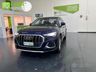 Usata Audi Q3 Advanced 150 CV (110 kW) 2021 Blu SUV
