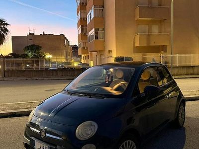 Usata Fiat 500 2008 Blu Cabrio
