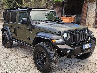 Usata Jeep Wrangler Rubicon 272 CV (200 kW) 2021 Verde SUV