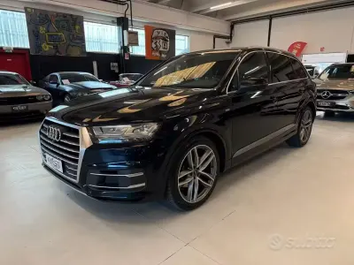 Usata Audi Q7 S-Line 272 CV (200 kW) 2016 Nero SUV