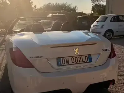 Usata Peugeot 308 CC 136 CV (100 kW) 2009 Bianco Cabrio