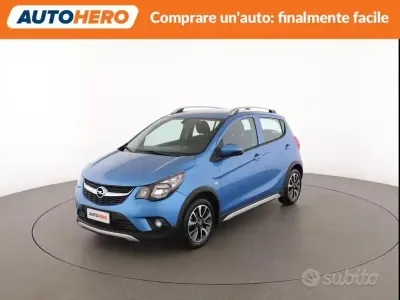 Usata Opel Karl Rocks 75 CV (55 kW) 2018 Blu Utilitaria
