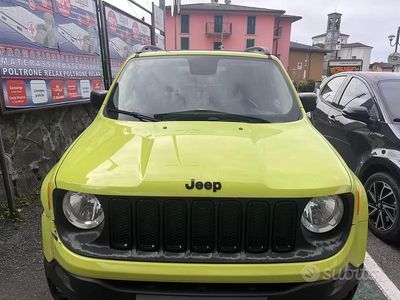 Usata Jeep Renegade 140 CV (102 kW) 2017 Verde SUV