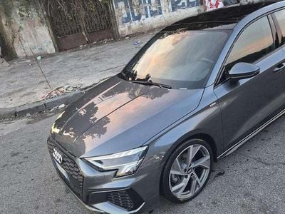 Usata Audi A3 Attraction 150 CV (110 kW) 2020 Grigio Berlina