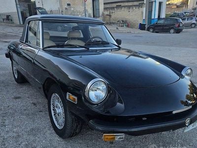 Usata Alfa Romeo Spider Veloce 131 CV (96 kW) 1980 Nero Cabrio