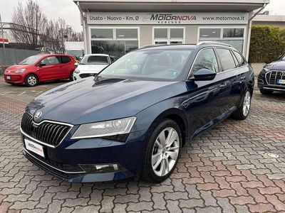 Usata Skoda Superb Executive 150 CV (110 kW) 2019 Blu Station wagon
