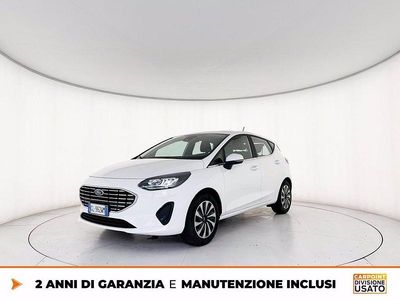 Usata Ford Fiesta Titanium 75 CV (55 kW) 2022 Bianco Berlina