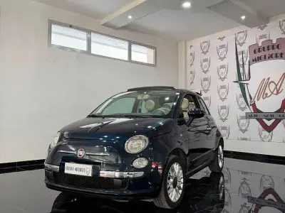 Usata Fiat 500C Lounge 69 CV (50 kW) 2015 Bluazzurro Cabrio