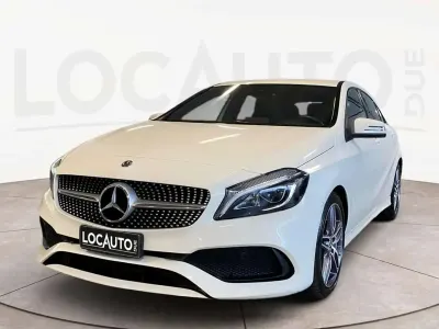 Usata Mercedes A180 Premium 109 CV (80 kW) 2018 Bianco Berlina