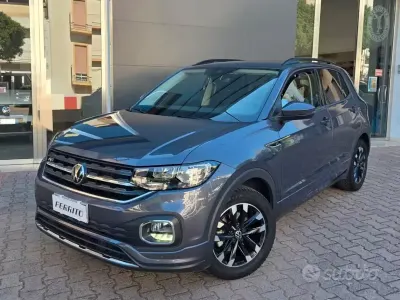 Usata VW T-Cross Sport 110 CV (80 kW) 2022 Grigio SUV