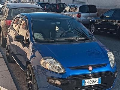 Usata Fiat Punto Evo 95 CV (69 kW) 2011 Blu Utilitaria